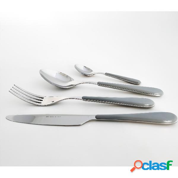 Posto tavola 24 Pezzi per 6 Persone SPRING in acciaio inox