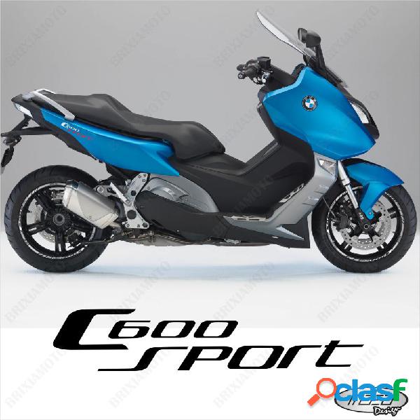 Profili adesivi sport cerchio ruota stickers bmw c600 sport