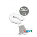 Promo Doomoo Cuscino Allattamento Buddy + Snoogy Fox grey