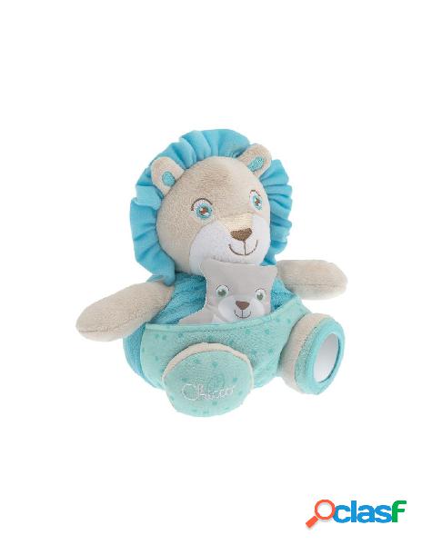 Pupazzo leone azzurro - soft cuddles