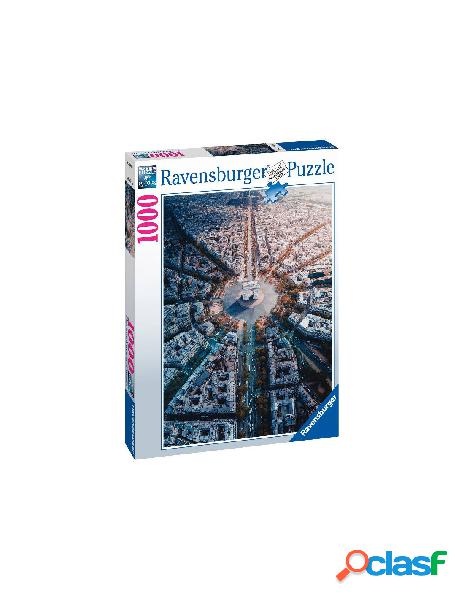Puzzle 1000 pz - foto parigi dallalto