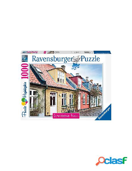 Puzzle 1000 pz - highlights aarhus, danimarca