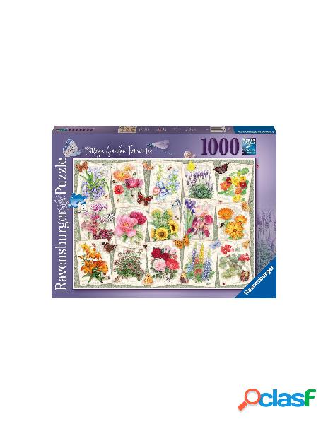 Puzzle 1000 pz - illustrati collezione di fiori