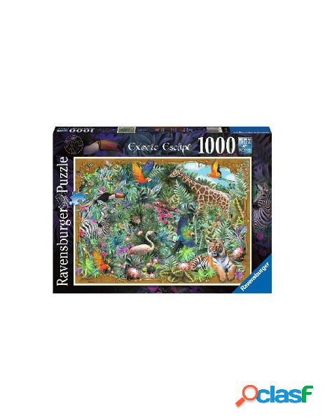 Puzzle 1000 pz - illustrati fuga esotica