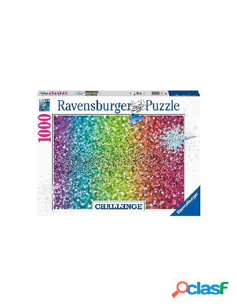 Puzzle 1000 pz - illustrati glitter challenge