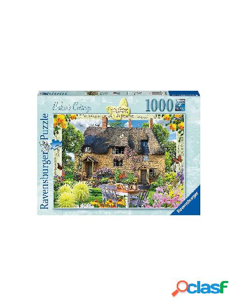 Puzzle 1000 pz - illustrati la casetta del fornaio