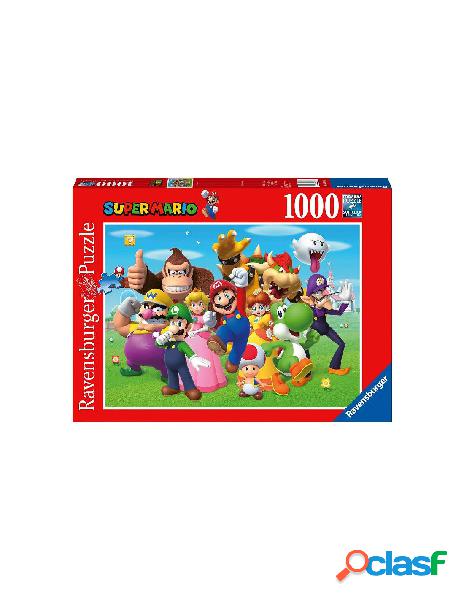 Puzzle 1000 pz - licenziati super mario