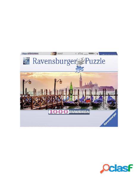 Puzzle 1000 pz - panorama gondole a venezia