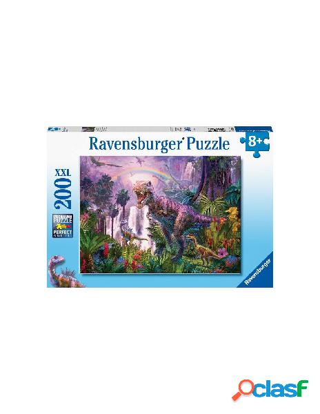 Puzzle 200 pz. xxl paese dei dinosauri