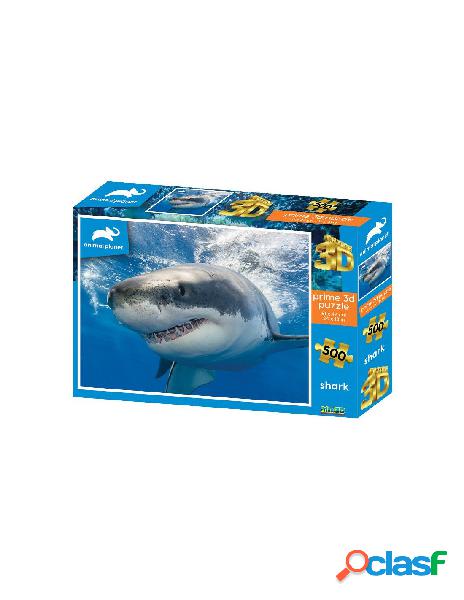 Puzzle 3d discovery great white shark 500pc
