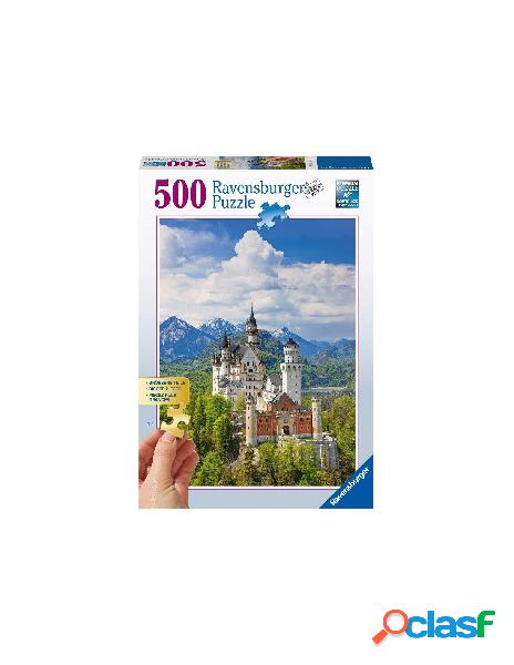 Puzzle 500 pz gold edition marchenhaftes schloss