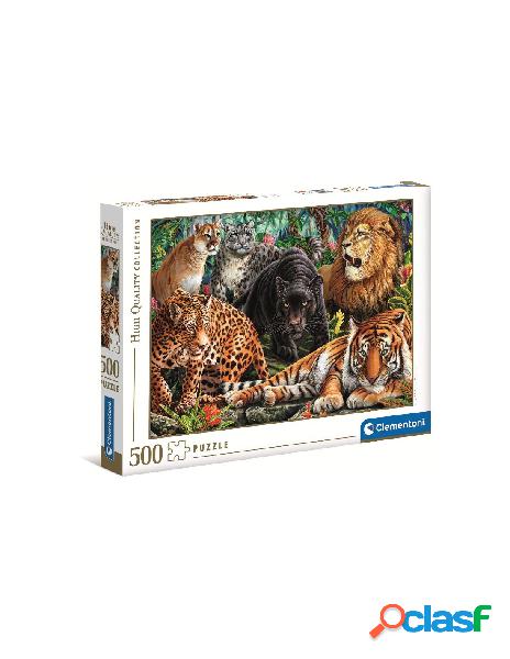 Puzzle 500 wild cats