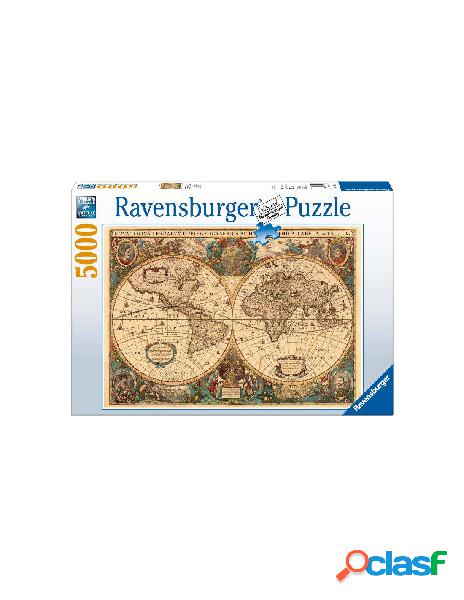 Puzzle 5000 pz mappamondo storico