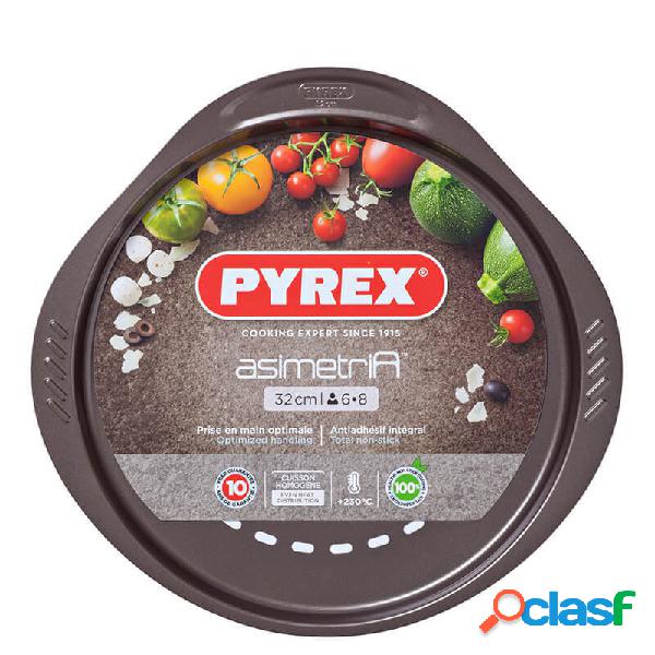 Pyrex Asimetria Teglia Pizza Tonda Ø Cm 32 Con Presa Facile