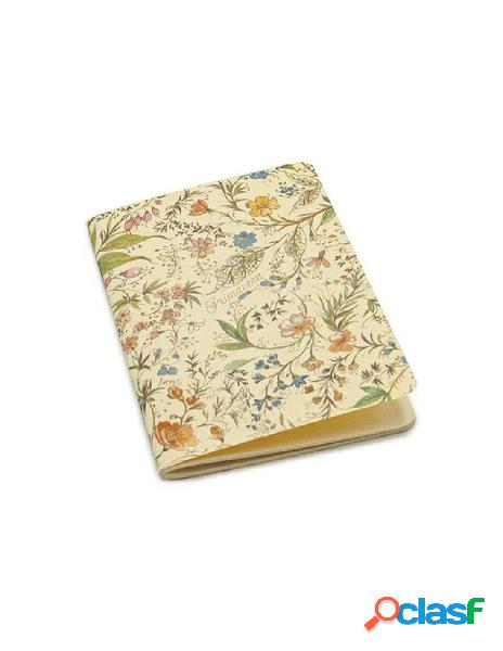 Quaderno formato a6 64 pagine fantasia floreale