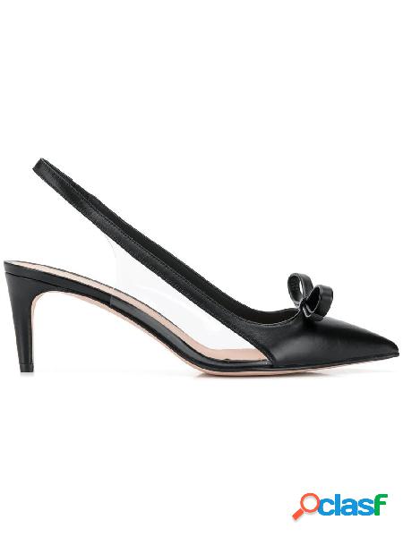 RED VALENTINO SCARPE CON TACCO DONNA TQ2S0C04SIA0NO PELLE