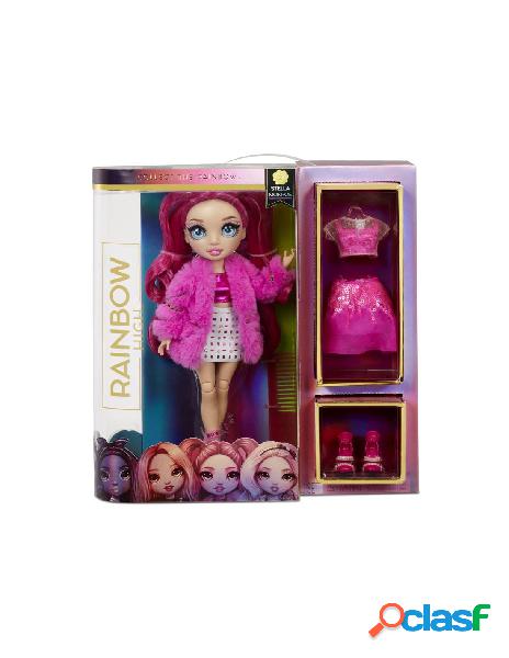 Rainbow high fashion doll- serie 2 stella monroe (fuschia)