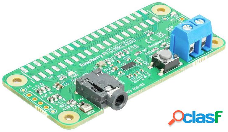 Raspberry Pi® IQaudio Codec Zero Scheda audio per Raspberry