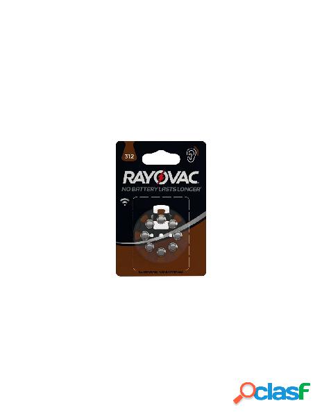Rayovac - batteria rayovac 04607745418 312/pr41