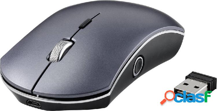 Renkforce RF-WM-350 Mouse wireless Bluetooth®, Senza fili