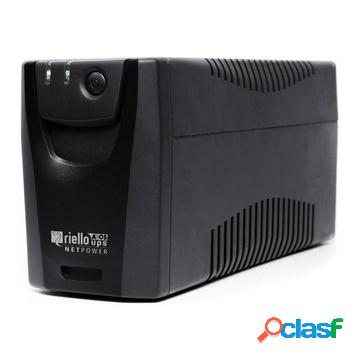 Riello net power 600 600 va 360 w 4 presa(e) ac
