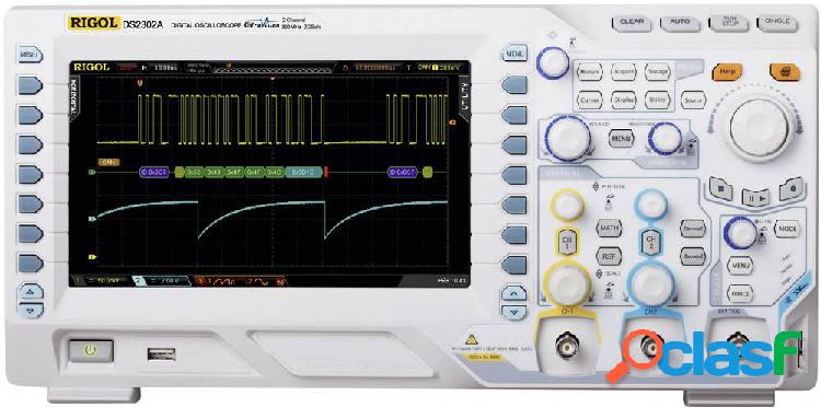Rigol DS2202A Oscilloscopio digitale 200 MHz 2 canali 1
