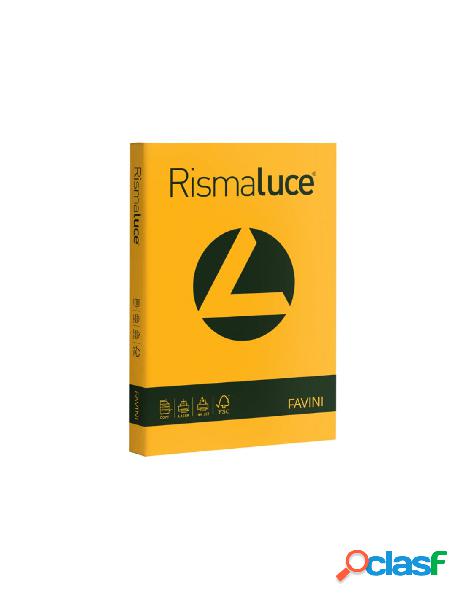 Risma luce a4 200gr giallo oro 125fg