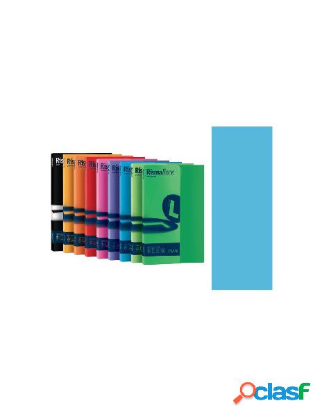 Risma luce a4 90gr azzurro 300fg