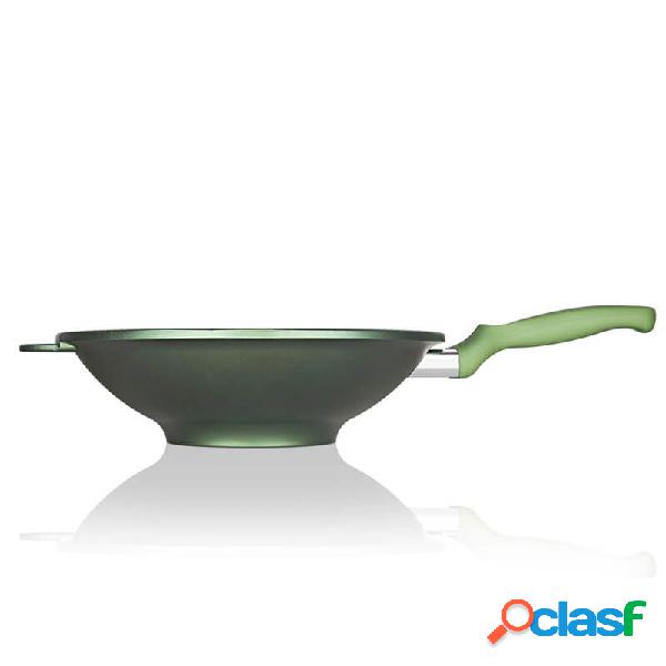 Risoli Dr.Green Stone Wok cm 30 In Alluminio Antiaderente