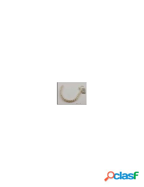 SALDI Bracciale MILUNA di perle e oro bianco - 1MPE885-18