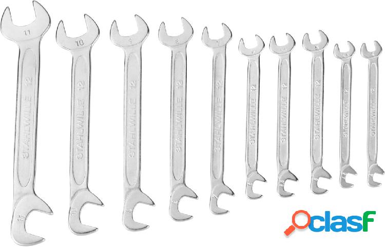 STAHLWILLE - Set di chiavi a forchetta doppie piccole