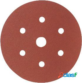 STARCKE - Disco di carta abrasiva (A) Fori 6x + 1 ⌀ 150 mm