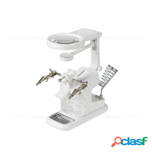 Saldatura multifunzionale LED Lente dingrandimento saldatura