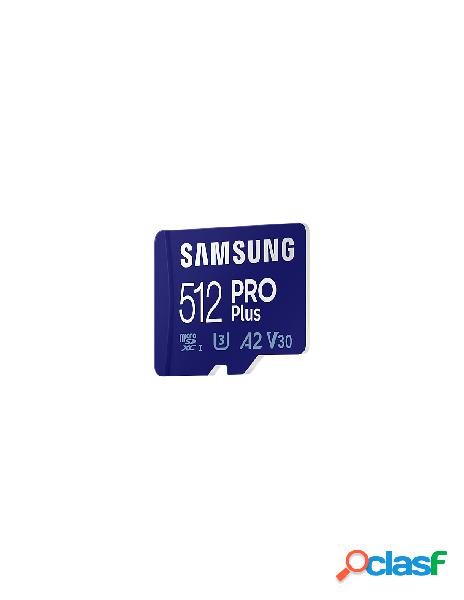 Samsung pro plus mb-md512ka 512 gb microsdxc uhs-i card 10