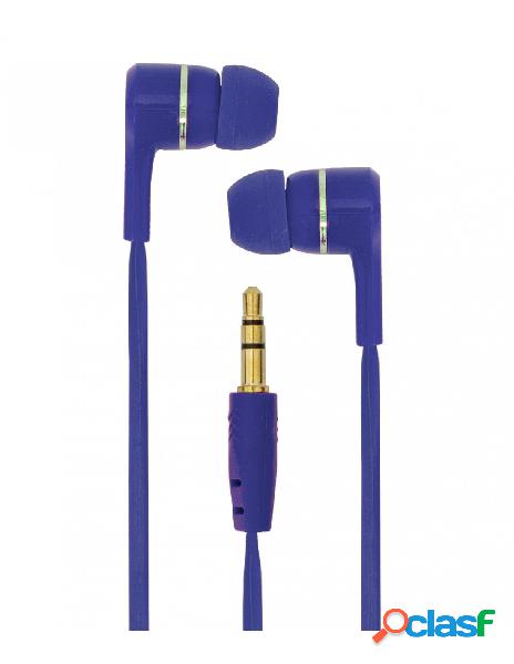 Sbox - auricolari stereo in-ear blu