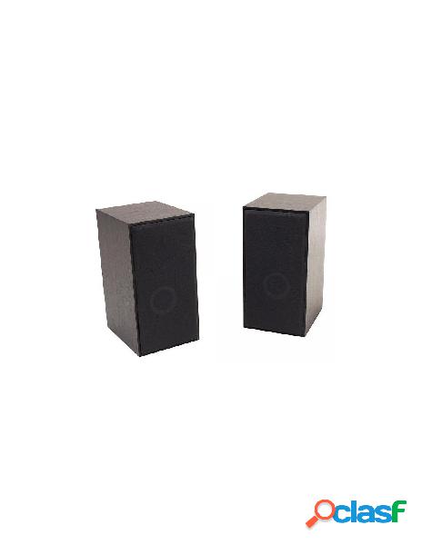 Sbox - coppia di speaker usb finitura legno