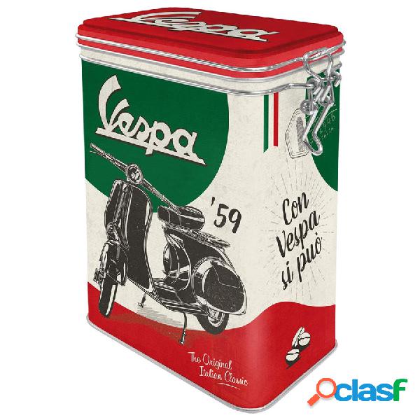 Scatola in latta Vespa The Italian Classic - NOSTALGIC ART