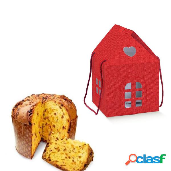 Scatola panettone 20pz casetta da € 1,99 Cad + Iva