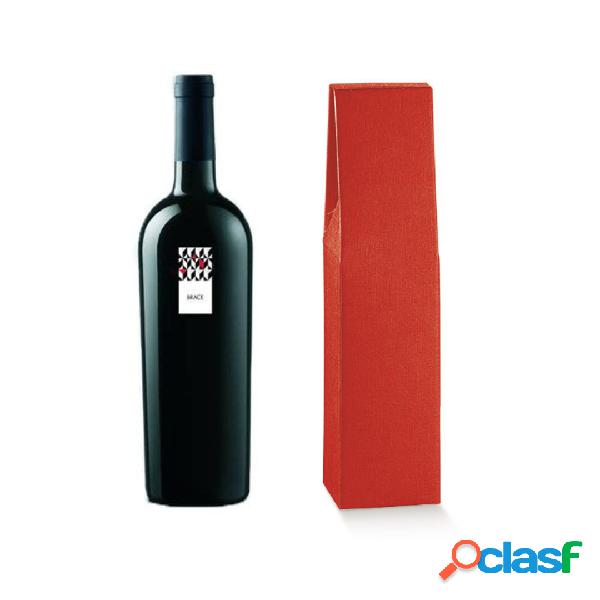 Scatola portabottiglie in cartone rosso da € 0,653 Cad +
