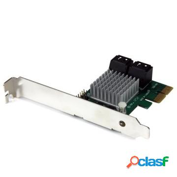 Scheda controller raid pci express 2.0 sata iii 6 gbps