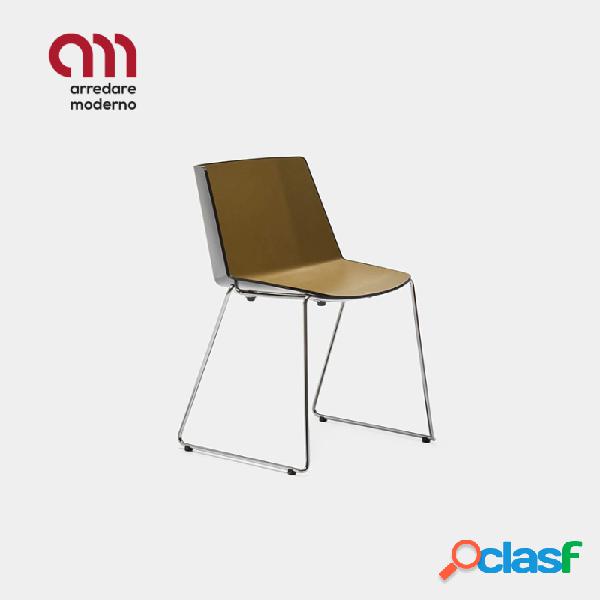 Sedia Aiku MDF Italia Slitta