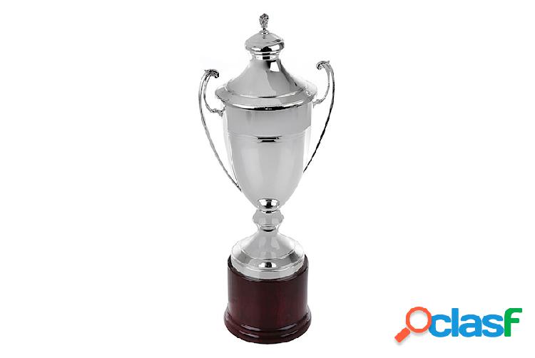 Selezione Zanolli Trofeo sportivo argento con coperchio e