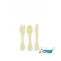 Set Posate Bamboom 3 Pz Giallo Lime