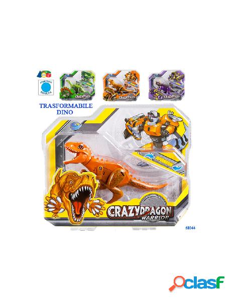 Set bivalva trasformabile dinosauro, ass.