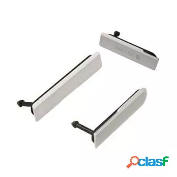 Set di cover laterali compatte per Sony Xperia Z1 - bianco