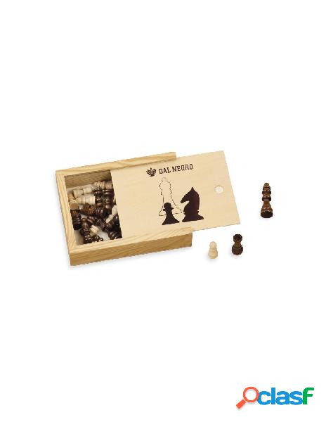 Set scacchi in legno