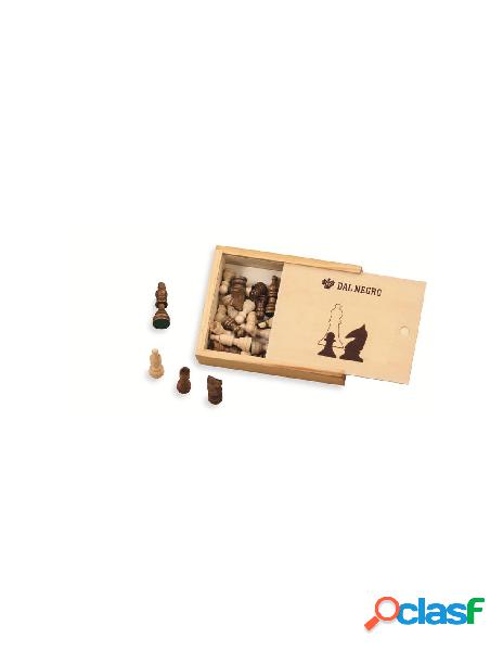 Set scacchi in legno 6,5 cm