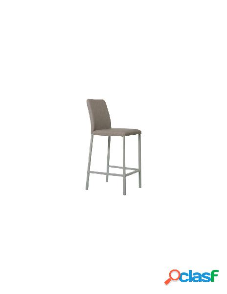 Sgabello living design 0035 cat c betty nettuno 8232 grigio