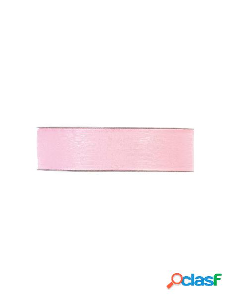 Shining organza mm25x50mt rosa