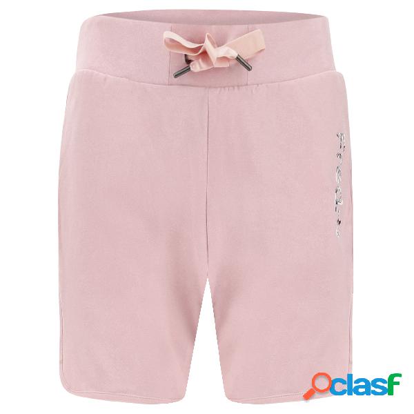 Shorts in jersey con stampa floreale colorata